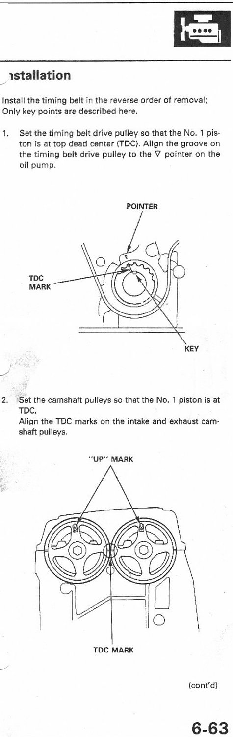 b16 timing belt tensioner