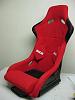 recaro style fix bucket seat , 1pc ot 1 pair-866red.jpg